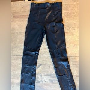 SPANX Faux Leather Leggings